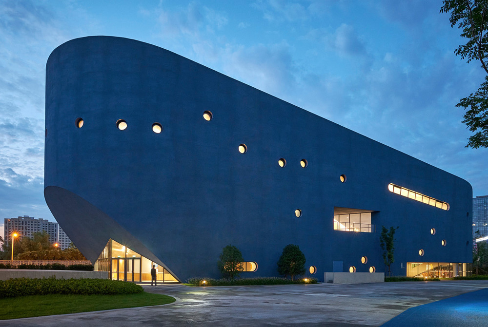 open-architecture-Pinghe-bibliotheater-scuola-internazionale-shanghai-scuola-di-design