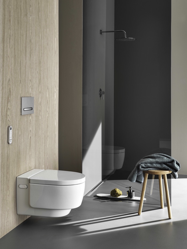 AquaClean shower toilets by Geberit: well-being and minimalist