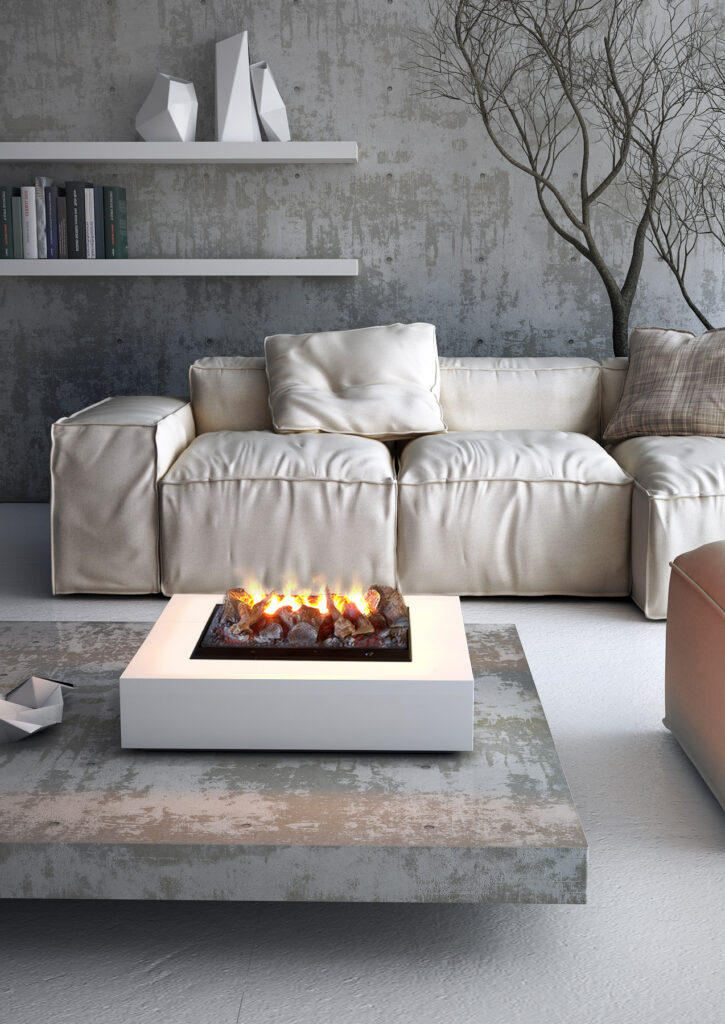 maisonFire Water-Powered Electric Fireplaces